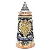 Bundeswappen Seidel .5L Zoller & Born German Mug Made in Germany Collectible Ceramic Beer Stein with...
