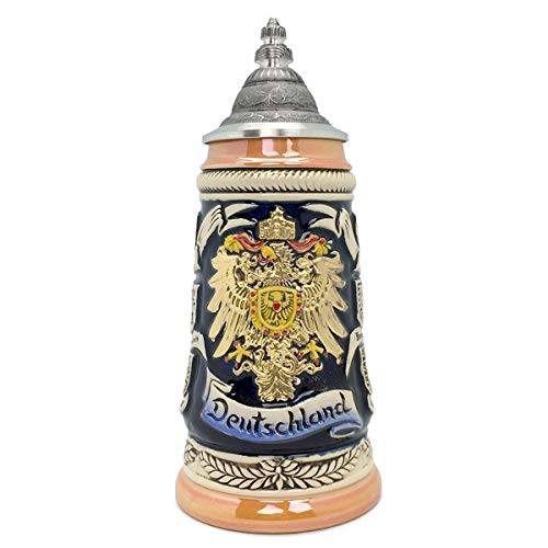 Zöller & Born Bundeswappen Seidel .5L Ceramic Beer Stein