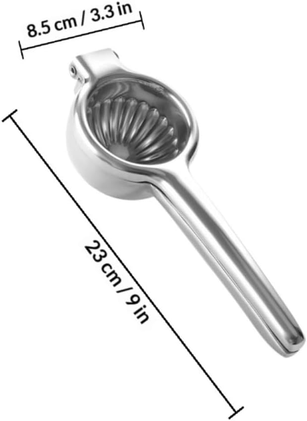 SOLUSTRE Manual Stainless Steel Lemon Juicer Large Citrus Squeezer Fruit Juicer Kitchen Tool for Home Use