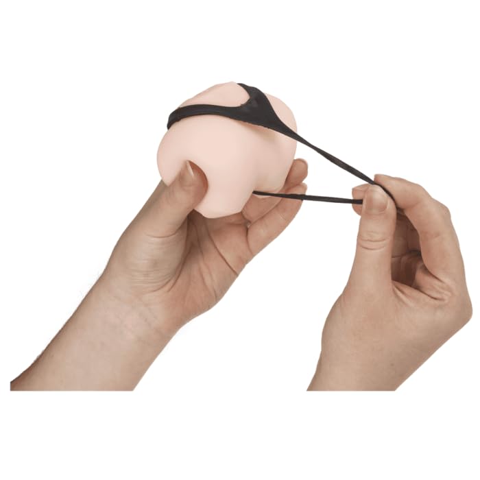 Cheeky Squeeze Bum, Adult Stress Toy, 9 x 6 x 6.5cm, Bottom Squeezy Ball