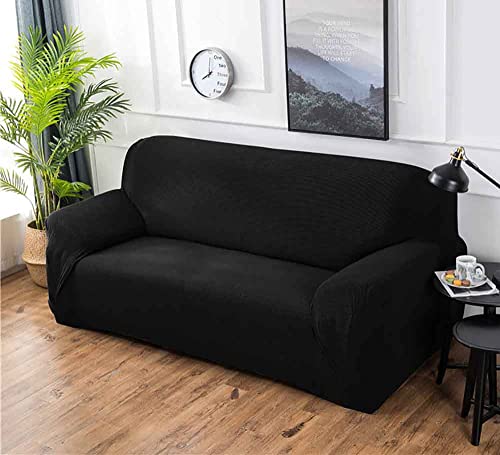 Housse de canapé en jacquard spandex extensible et antidérapante de taille M - 2