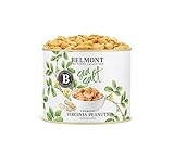 Belmont Peanuts Gourmet Sea-Salted Virginia Peanuts, 38 oz (1 Pack) – Only 3 Simple Ingredients, No Preservatives, 7g Protein – A Premium, Salty, Crunchy, Hand Seasoned Snack