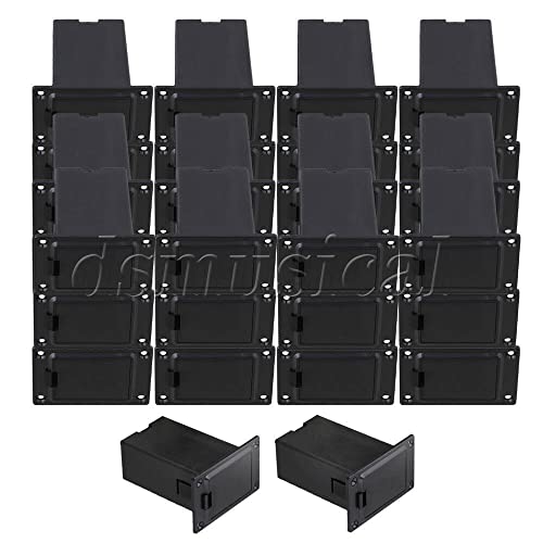 25PCS ABS 9V Power Holder/Case/Box Compartment Cover Case Guitar&Bass Pick Up