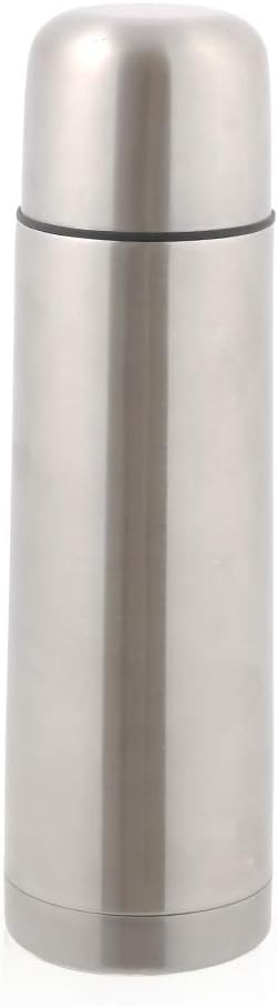 Coconut Stainless Steel Lava Flip Lock Vacuum Flask - 500ML ( Food Grade 304 SS)- Silver