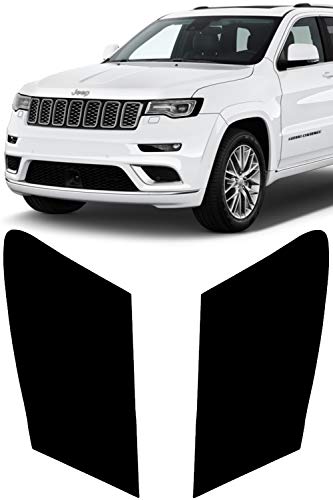 GRIDREADY Compatible with 2014-2021 Jeep Grand Cherokee Headlight Amber Delete Tint Kit. Side Marker Reflector Overlay Covers compatible with Grand Cherokee Accessories