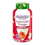 Vitafusion Apple Cider Vinegar Gummies, 500mg Apple Cider Vinegar per Serving Plus B Vitamins, 75ct, Natural Apple Cider Flavor from America’s Number One Gummy Vitamin Brand