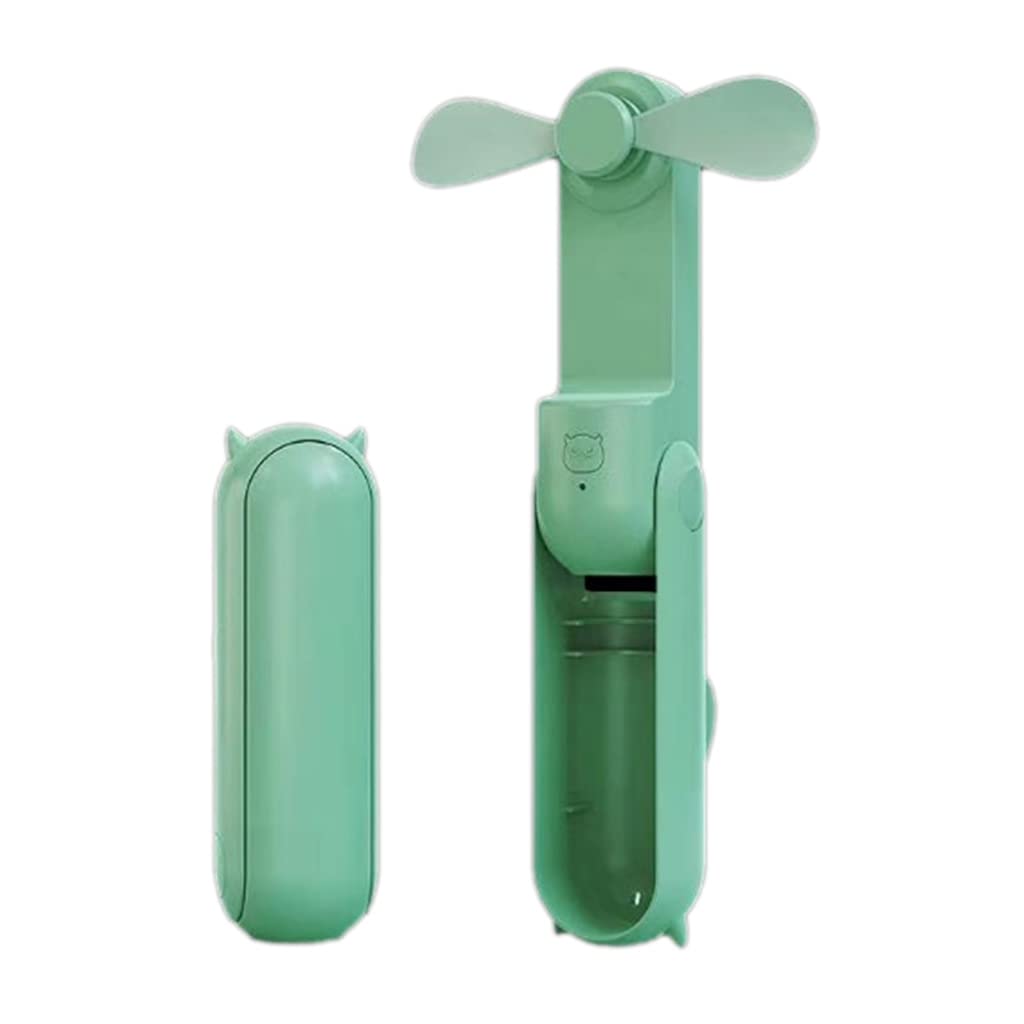 Miniventilador USB recargable ideal para viajes y actividades al aire libre