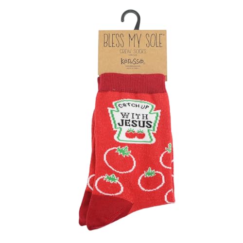 Image of Kerusso Adult Socks, Christian Fun Socks, Novelty Socks, Cotton Blend Sock, One Size Fits Most
