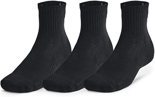 [アンダーアーマー] トレーニングソックスUA Training Cotton Quarter Socks (3P) ユニセックス大人