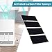 Haofy 4 Piezas Filtros de Esponja de Carbón Activado para Purificador de...