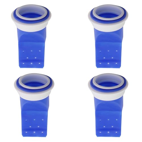 4 piezas válvula antirretorno para desagüe azul