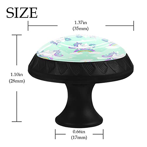 Poignées de commode licorne pour déco chambre de bébé - 5