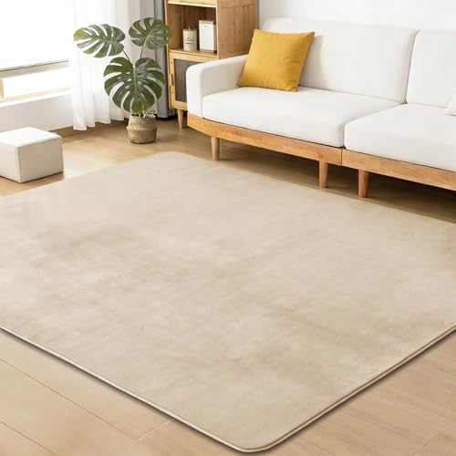 Healife �J�[�y�b�g 2�� ���O�}�b�g ���O �􂦂� 185x185 cm �O�~ �z�b�g�J�[�y�b�g�J�o�[ �x�[�W�� ����~�ߕt�� �I�[���V�[�Y�� ���g�[ �t�����l�� �R�ۖh�L �h�_�j ���イ���� ����t���G�� ������� �k�� ���r���O�}�b�g