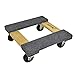 Milwaukee Hand Trucks 33815 Gleason Carpeted End Furniture Dolly, 800 Lb, L X 15 in W, Hardwood
