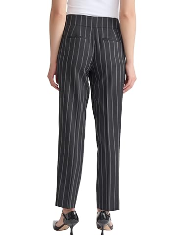 Kasper Women's Flat Front Pinstripe Slim Pant3