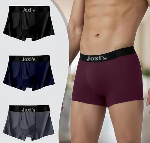 Image of Joxi's Men's Cotton Blend Trunks Pack of 4 | Soft Stretch Comfortable for Men