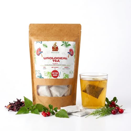 Kidney Tea, Detox Drink Tea with Hibiscus, Nettle, Bearberry