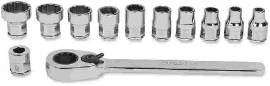 のショート スナップオンSnap-on 4分の1ショートソケットセット 1dLxc