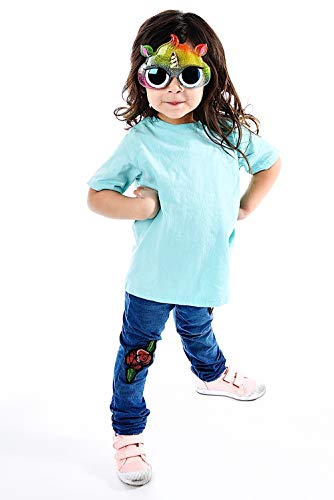 Image of Sun-Staches Poop Emoji Sunglasses, Novelty Costume Accessory | Poop or Rainbow Poop Emoji Sunglasses | Funny Costume Ready | Gift | 100% UV Protection | One Size Fits Most