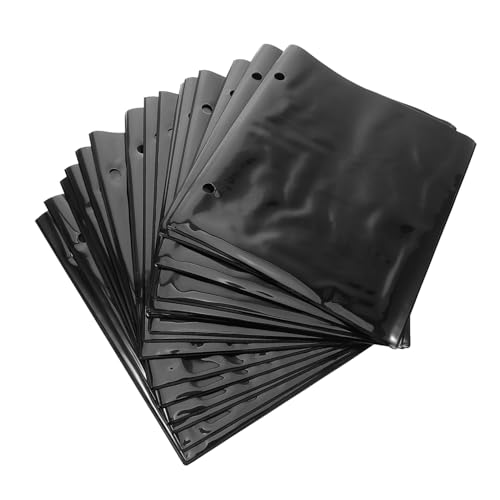 Yardwe 20 Pcs Music Binder with Sleeves Durable Flip Folder for Organizing Sheet Music Travel Friendly Design and Document Storage