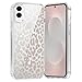 Saqmkil Handyhülle Magnetische für Samung Galaxy S25 Edge 5G 6,7" Hülle,Kompatibel mit MagSafe, Aesthetic Muster Leopard Mädchen Case, Transparent Weich Silikon Stoßfeste Cover für Samung S25 Edge, 02