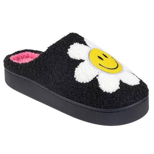 kensie Womens' Slippers – Cozy House Slippers for Women, Soft and Fuzzy Indoor Slippers - Main Image