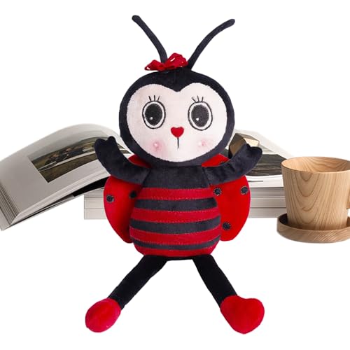 Genérico Animal de Felpa - 5,91x13,78 Pulgadas Ladybug Pluxie, de Largo Plazo Suave de Buug Esponjoso | Companion de Felpa Médula