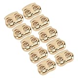 Matériaux durables : ces verrous de corde sont fabriqués en alliage, durables et durs, capables de résister à la saleté et à l'eau sans rouille ni décoloration, pas facile à casser, et ont une longue durée de vie