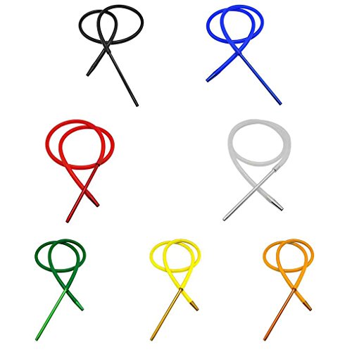 1.8M Shisha-Shisha-Schlauch mit Aluminiumschaft-Silikonschlauch Shisha-Shisha-Schlauch Moderne Pfeife (green) – Bild 4