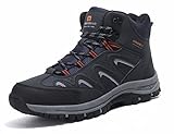 ARRIGO BELLO Botas de Senderismo Hombre Botines Zapatos Invierno Botas de Nieve​Aire Libre Boots Montaña Caminando 41-46(077 azul,43)