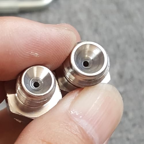 Image of Turbo Oil feed Restrictor for MINI Cooper S R55 R56 R57 R58 R59 R60 R61 1.6 Banjo Bolt Straight Adapter stainless steel 304 (AN4 TO M12*1.5)