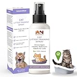 Cat Litter Training Spray – 150ml Natural Attractant for Cats & Kittens – Helps Guide Proper Litter Box Use – Indoor Toilet Training Aid