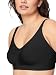 Warner's Women's Easy Does It No Bulge Wire-Free Bra, Rich Black, XL