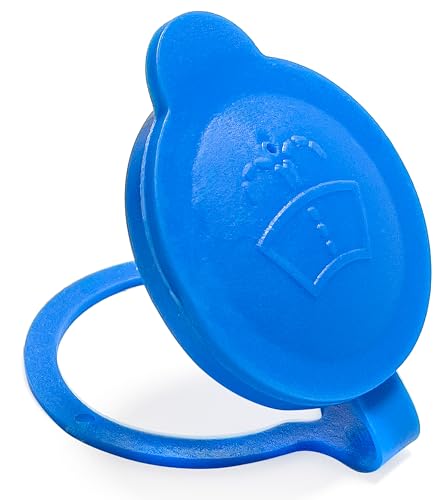 Click&Fit Tapa de depósito de líquido para limpiaparabrisas compatible con Suzuki Swift 2005-2011, SX4 2006-2014, Splash, Vauxhall Meriva 03-10, Fiat Grande Punto - Tapa de botella de depósito de agua