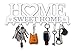 Produktbild SirHoldeer Schlüsselbrett Home Sweet Home, Schlüsselboard Weiss mit 10 Haken, Schlüssel Aufbewahrung, Schlüsselhaken Modern, Schlüsselhalter Wand, Key Holder Wall, Wanddeko Flur, Metall Deko
