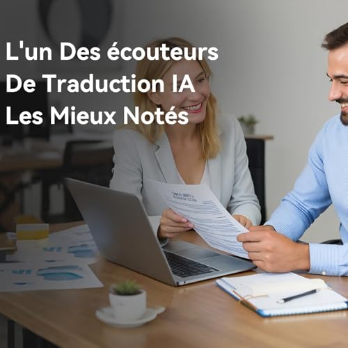Traducteur instantané 144 langues : écouteurs ouverts Meacode Bluetooth avec réduction de bruit - 2