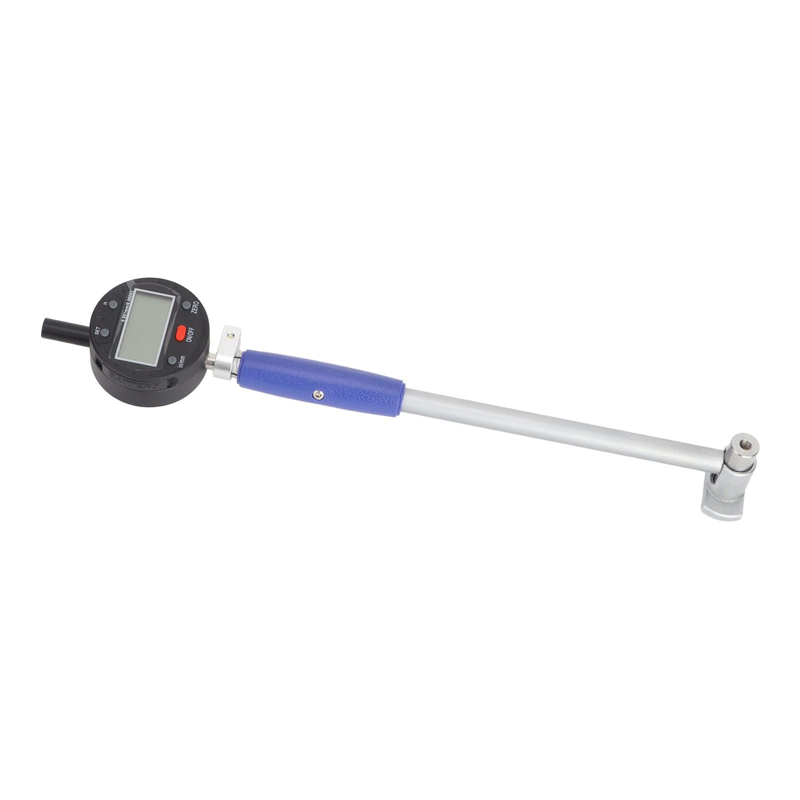 Juego de Indicadores de Esfera Digital, Herramienta de Medición de Alta Precisión para Mecanizar Diámetros Internos de Acero ABS de 50-160 Mm