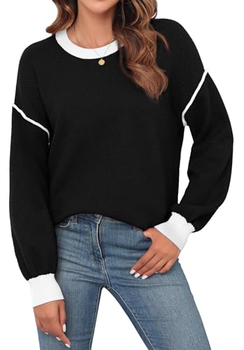 WEACZZY Women's 2025 Fall Fashion Crew Neck Long Sleeve WEACZZY Women's 2025 Fall Fashion Crew Neck Long Sleeve
