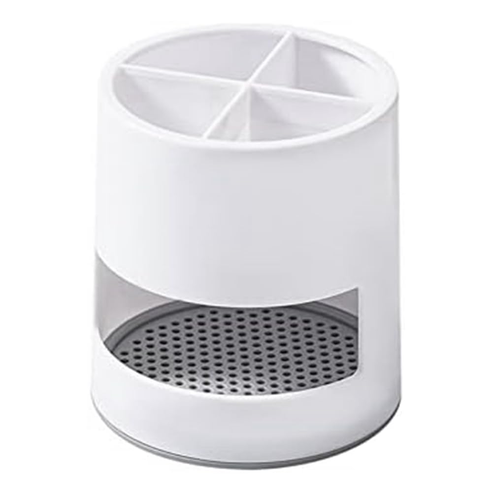 CTRLZS Drain Storage Cages, Separate Racks, Bathroom Toothbrush Paste Storage Boxes, Kitchen Household Storage Boxes Easy Install White