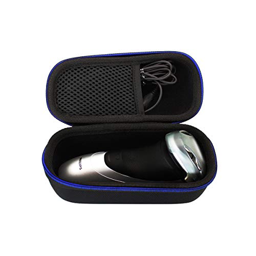 GUBEE Twarde etui podróżne torba do przechowywania do Philips Series 3000 1000 Wet & Dry męska golarka elektryczna model S3145 S3241 S3233 S3580 S1510, Czarny, 17x7.5x8 cm (Pack of 1), Nowoczesny