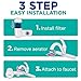 PUR Plus Faucet Mount Water Filtration System with Lead Reducing Mineral Core Filter, Attaches to Kitchen Sink, Horizontal, Brass, PFM410F