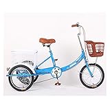 Dauerhafter stabil: Das 16-Zoll-Cruiser-Trike besteht aus hochwertigem Eisen und unterstützt Reiter und Cargo-Kombinationsgewicht von bis zu 300 kg.Das 3-Rad-Design bietet während des Fahrens auch zusätzliche Stabilität.