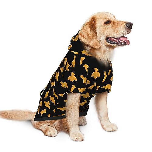 Disfraz para perro Dinosaurio Sudadera con capucha grande miniatura 2