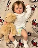 poupon 58 cm 💐【Vrai Bébé Reborn】Ayana est le bébé reborn la plus réaliste jamais réalisée. Elle est dotée de nombreuses coutumes et de caractéristiques peintes à la main qui sont difficiles à trouver sur d'autres poupées reborn.