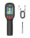 HIKMICRO E02 Thermal Camera，SuperIR 240 x 240 IR Resolution with Visual Camera, SuperScene™, Portable Compact Thermal Imaging Camera with Laser Pointer, 20Hz Refresh Rate, -20°C to 400°C