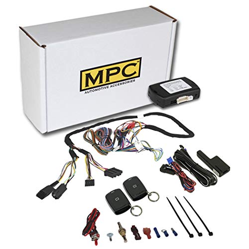 MPC Complete Plug-n-Play 1-Button Remote Start Kit Compatible with GMC Sierra 2500 2007-2014 EZ Connect T-Harness - Firmware Preloaded