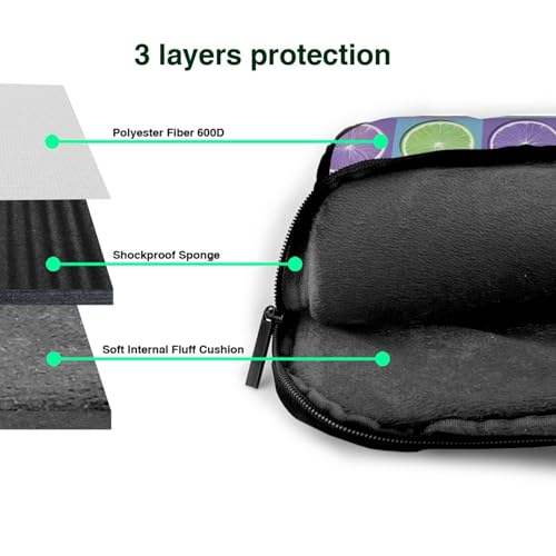 Maletín geométrico impermeable para laptop 14'' miniatura 5