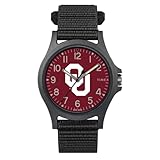 Timex Men's Collegiate Pride 40mm Watch – Oklahoma Sooners with Black FastWrap Strap