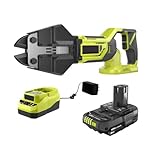 P592-PSK005 Fits for RYOBI 18V Cordless Bolt Cutters with 2.0 Ah Battery and Charger