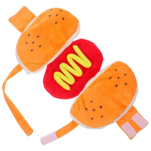 Disfraz Hot Dog para perros y gatos, talla S